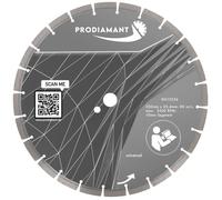 PRODIAMANT Premium disque à tronçonner diamanté universel 350 mm x 25,4 mm segment de bloc hauteur de segment 10mm