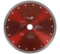 PRODIAMANT Premium disque diamant 250 mm x 30/25,4 mm - carrelage et grès cérame, pour coupe précise sur machines de table