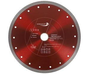 PRODIAMANT Premium disque diamant 250 mm x 30/25,4 mm - carrelage et grès cérame, pour coupe précise sur machines de table