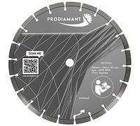 PRODIAMANT Pro 10 Premium disque à tronçonner diamanté universel 350 mm x 20 mm - segments bloc hauteur 10 mm, pour béton, pierre et matériaux de construction