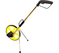 PRODIAMANT® Roue de mesure 0-9999 m [Pliable & Éclairée] - Roue de mesure de précision avec compteur, support et sac de transport - Idéale pour la construction, le levé topographique et le sport