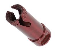 PRODIAMANT Speedmaster Foret à carrelage 25 mm qualité professionnelle pour meuleuse d'angle pour le perçage de carrelage grès cérame et pierre naturelle Scie cloche avec logement M14