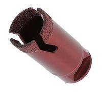 PRODIAMANT Speedmaster Foret à carrelage 32 mm qualité professionnelle pour meuleuse d'angle pour le perçage de carrelage grès cérame et pierre naturelle Scie cloche avec logement M14