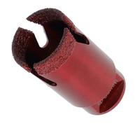 PRODIAMANT Speedmaster Foret à carrelage 35 mm qualité professionnelle pour meuleuse d'angle pour le perçage de carrelage grès cérame et pierre naturelle Scie cloche avec logement M14