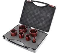 PRODIAMANT Speedmaster Set 6 pièces diamantées foret à sec pour carrelage M14 ø 20mm, 35mm, 40mm, 50mm, 60mm, 68mm