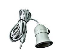 ProDigital Rallonge douille porte-lampe avec interrupteur Gros culot E27 Pour ampoules à LED 220 V E27 uniquement