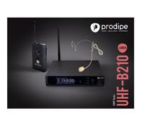 PRODIPE UHF B210 DSP HEADSET SOLO. Micro serre tête + émetteur