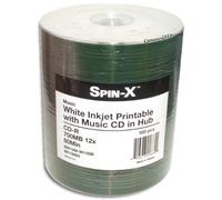 Prodisc Jet d'encre Blanc imprimable Audio 80-minute CD-R pour femme 100-pak