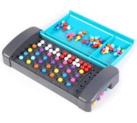 MISOYER Mastermind Code Breaking Jeu de société | Code Breaking Board Game pour déchiffrer Le Code,Rainbow Toy Early Education Puzzle Jeu de société, Jeu de société multijoueur pour Enfants