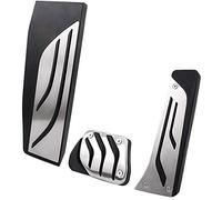 Prodmore Tampon de Pédale, pour BMW 2 3 4 série F22 F23 F30 F31 F34 F32 F33 F36 Automa, pédales de Voiture sans perceuse en Acier Sport Repose-Pieds Frein à gaz Couvercle des pédales