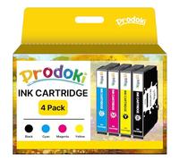 Prodoki Cartouche 604XL Multipack Remplacement pour Cartouche Epson 604 XL pour Encre Epson 604 XL pour Expression Home XP 2205 2200 4205 4200 3200 3205 Workforce WF 2950 2930 2910 (4Pack)