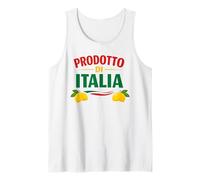Prodotto Di Italia Italian Lemon Graphic Summer Vibe Débardeur