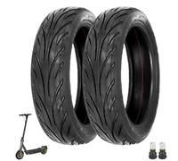 Prodrocam 60/65-6,9 Pneus sans chambre à air de 10 pouces pour Segway Ninebot Max G2 D Trottinette Électrique Roue de rechange (Tubeless*2)