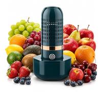 Produce Cleaner, Fruit Cleaners, Fruit and Vegetable Purifier Cleaner Washing Machine, Compact Fruit Vegetable Cleaning Device, Portable, No Scrubbing for Camping Travel Kitchen