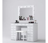 Produce Shop Commode de maquillage avec miroir et commode Radiance
