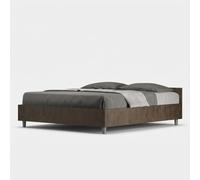 Produce Shop Lit double coffre 160 x 190 cm bois noyer Nuamo Noix