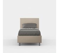 Produce Shop Lit simple coffre 80 x 190 lattes moderne chambre enfant Adele S - Beige