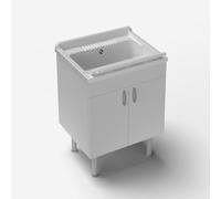 Produce Shop Meuble lavabo en bois avec bac en résine Star 60