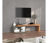 Produce Shop Meuble TV moderne avec plateau extensible Norya - Taupe