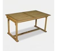 Produce Shop Table de jardin extensible en bois d'acacia 150/200 x 90 cm