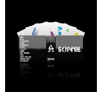 Product/Deluxe Crystal Clear Vinyl in Black Polylined/6x Double-Sided/12in Sized/Colourful Trackbytrack Slide Posters