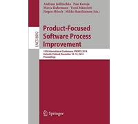 Product-Focused Software Process Improvement
