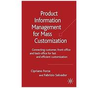 Product Information Management For Mass Customization