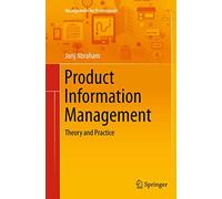 Product Information Management: Theory and Practice