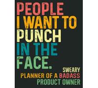 Product Owner: Gag Gift Sweary Planner Weekly-Undated