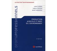 production agricole et droit de l environnement