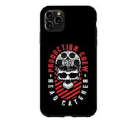 Production Crew Head Traiteur Film Halloween Crâne Coque pour iPhone 11 Pro Max