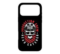 Production Crew Head Traiteur Film Halloween Crâne Coque pour iPhone 17 Pro Max