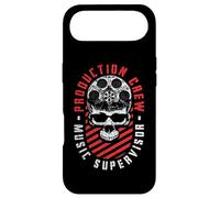 Production Crew Music Supervisor Movie Movie Halloween Skull Coque pour iPhone Air