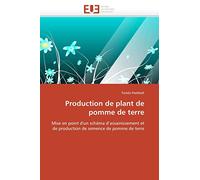Production de plant de pomme de terre: Mise en point d'un schéma d'assainissement et de production de semence de pomme de terre