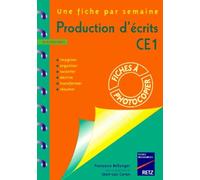 Production d'écrits, CE1