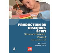 PRODUCTION DU DISCOURS ÉCRIT | Structure du texte - Partie A