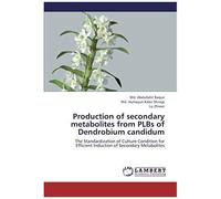 Production Of Secondary Metabolites From Plbs Of Dendrobium Candidum