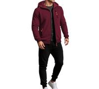 Producto Classification Men’s Suits - Ensemble Sportif Hommes Sweat à Capuche Long Manches avec Cordons Pantalon de Gym pour Course et Jogging Tenue Décontractée Accessoires Inclus (M)