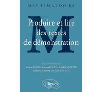 Produire et lire des textes de démonstration