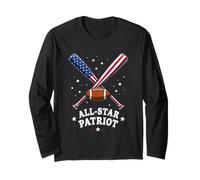 Produit All-Star Patriot Sports pour la fête de l'indépendance Manche Longue