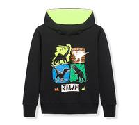 Produit Catégorie Boys Hoodies & Sweatshirts - Pulls à Capuche Garçon Dinosaure | Doudous et Sweatshirts Enfants Bland Les | Version Confortable et pour Tenues 5 à Ans (Black, 5-6 Years) #60