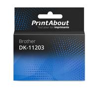 Produit compatible Brother DK-11203 - (17 mm x 87 mm) 5 rouleaux - Multipack