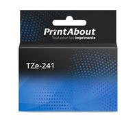 Produit compatible Brother TZe-241 - (18 mm) Paquet de 5 - Multipack
