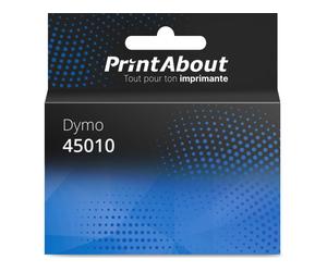 Produit compatible Dymo 45010 - (S0720500) (12 mm) Paquet de 5 - Multipack