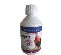 Produit contre les poux rouge, pounet flacon de 250 ml pour volaille