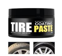 Produit De Brillance Pour Pneus,Crème de Soin pour Jantes de Véhicules - Enduit Brillant Séchage Rapide Haute Brillance pour Voiture, Auto, Tracteur et Camion