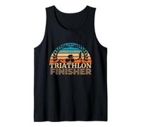 Produit de Finition pour Triathlon idéal pour Les Premiers Triathlons cibles Débardeur