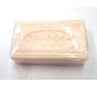 PRODUIT DE PROVENCE - VERITABLE SAVON DE MARSEILLE - FLEUR DE COTON - 100G