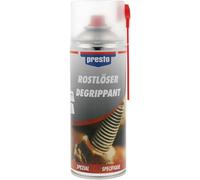 Produit dégrippant - Dissout la rouille - Pièces mécaniques - Métal - Fer - Pres