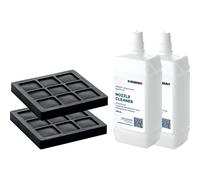 Geberit AquaClean lot de deux 240626001 pour systèmes complets WC , filtre à charbon actif et nettoyant pour buses